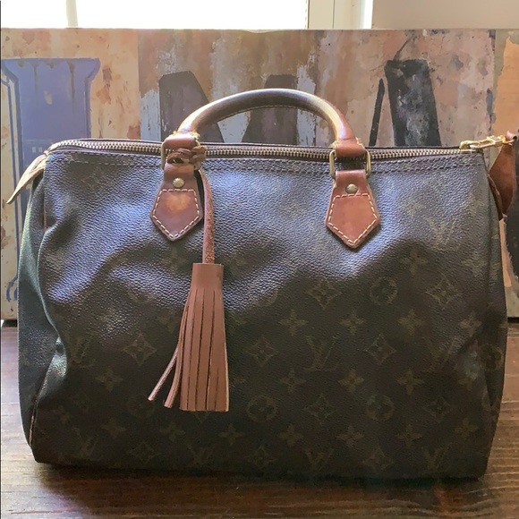 Louis Vuitton Speedy 30 Authentic MM Vtg Satchel - Picture 2 of 8